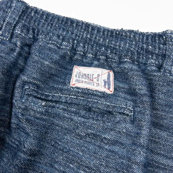 Johnnie-O Boardy Lounger Pull-On Short Men's Medium Hangin' Out Blue Terry Soft - Picture 10 of 15